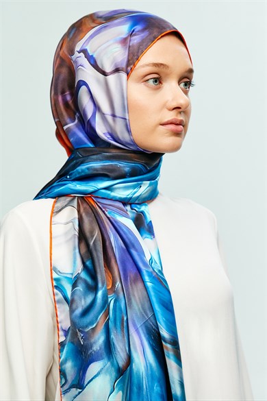 MAİ PİA TİVİL İPEK ŞAL 75x200