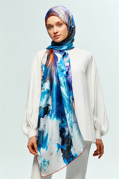 MAİ PİA TİVİL İPEK ŞAL 75x200