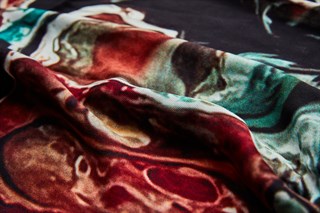 RAKS MODAL İPEK KARE ŞAL 115x115