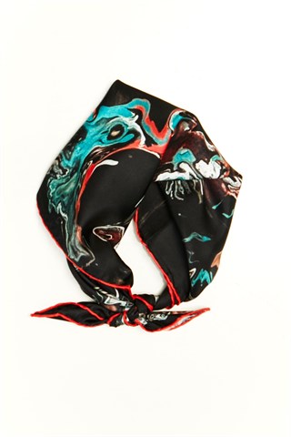 RAKS TİVİL İPEK EŞARP 90x90