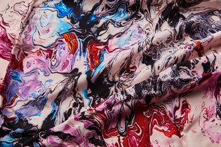 RUZ MODAL İPEK KARE ŞAL 115x115