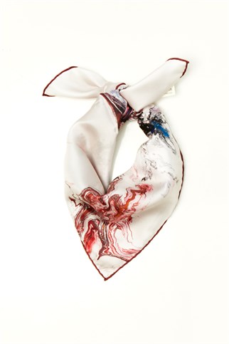 RUZ TİVİL İPEK GAVROŞ 55x55