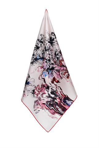 RUZ TİVİL İPEK GAVROŞ 55x55