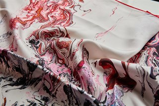 RUZ TİVİL İPEK EŞARP 90x90