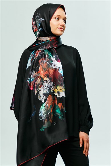 MAİ SAY TİVİL İPEK ŞAL 75x200