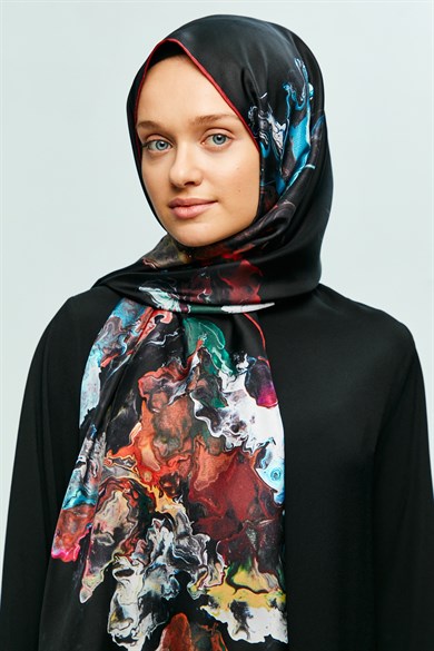 MAİ SAY TİVİL İPEK ŞAL 75x200