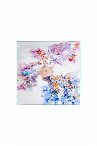 SİM TİVİL İPEK EŞARP 90x90