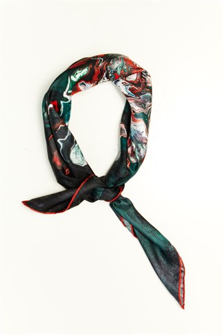 SIR TİVİL İPEK EŞARP 90x90