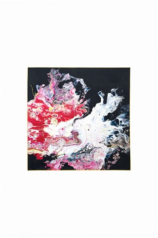 ZEN TİVİL İPEK EŞARP 90x90