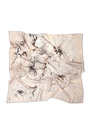 NEFHA TİVİL İPEK EŞARP 90x90