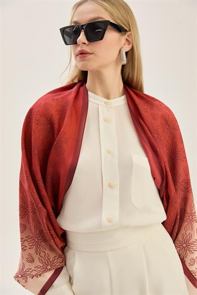 NEVA FLOŞ VİSKON 70*190 CM ŞAL - TARÇIN