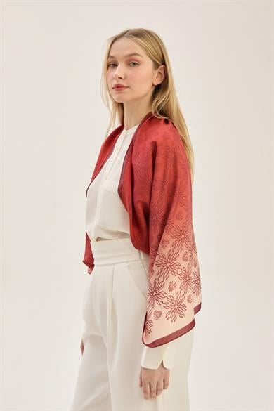 NEVA FLOŞ VİSKON 70*190 CM ŞAL - TARÇIN