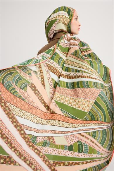 ÖZDE FLOŞ VİSKON ŞAL 70*190 CM - PEMBE