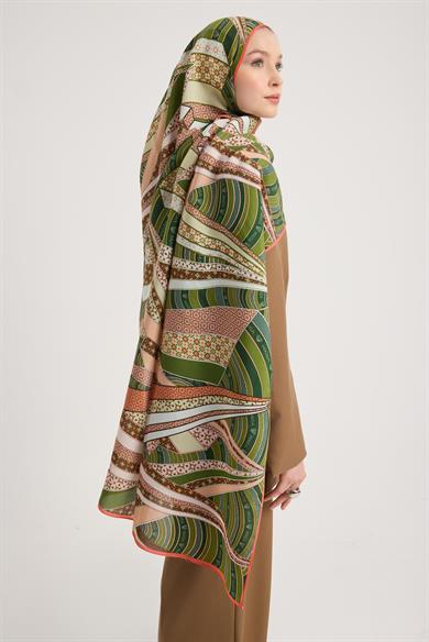 ÖZDE FLOŞ VİSKON ŞAL 70*190 CM - PEMBE