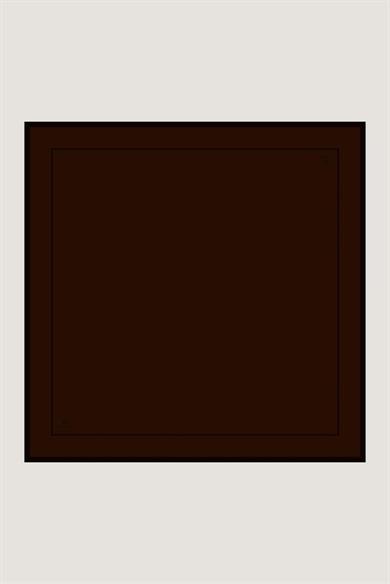 PAK TİVİL İPEK EŞARP 90*90 CM - ACI KAHVE