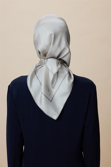 PAK TİVİL İPEK EŞARP 90*90 CM - BEJ