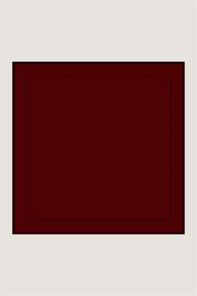 PAK TİVİL İPEK EŞARP 90*90 CM - TABA