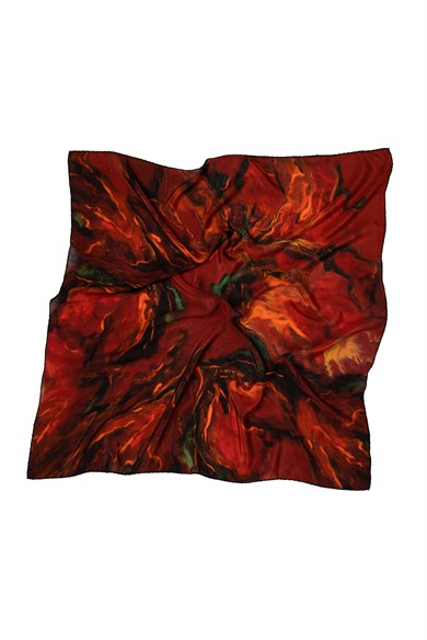 PİRUS İPEK EŞARP 90x90