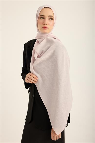 REMZ İPEK PAMUK TENSEL ŞAL 70*190 CM - AÇIK PEMBE