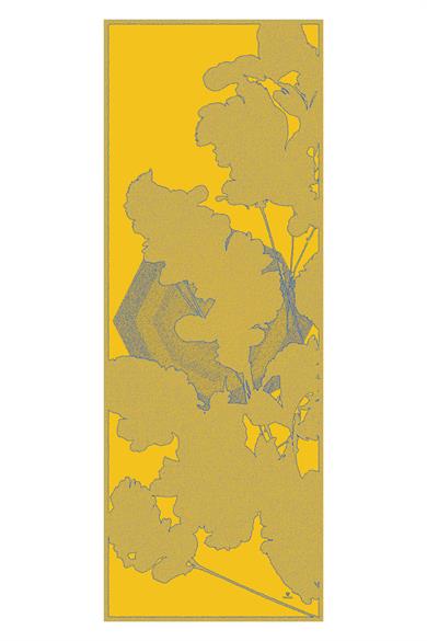 ROZE PAMUK İPEK ŞAL 70*190 – SARI 