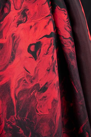 SABA FLOŞ VİSKON ŞAL 70*190 CM - MÜRDÜM