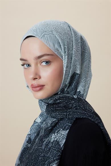 SEDEF FLOŞ VİSKON ŞAL 70*190 CM - EKRU