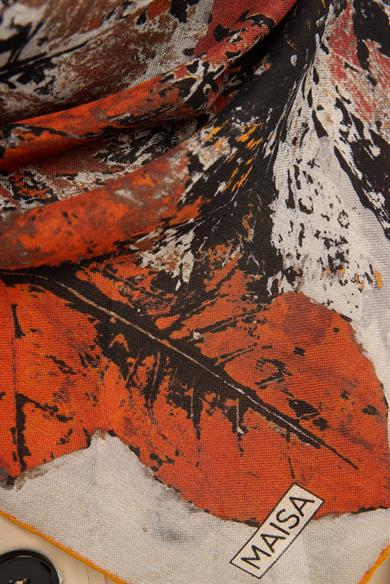 ŞEHVAR YÜN İPEK KAŞMİR ŞAL 70*200 CM - GRİ