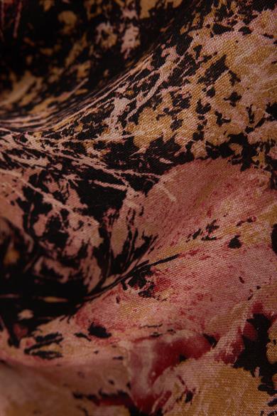 ŞEHVAR YÜN İPEK KAŞMİR ŞAL 70*200 CM - GÜL KURUSU