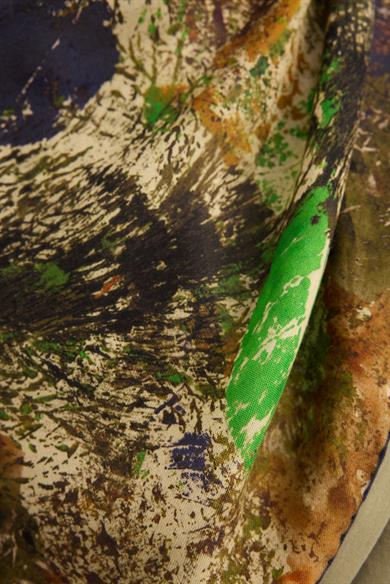 ŞEHVAR YÜN İPEK KAŞMİR ŞAL 70*200 CM - YEŞİL