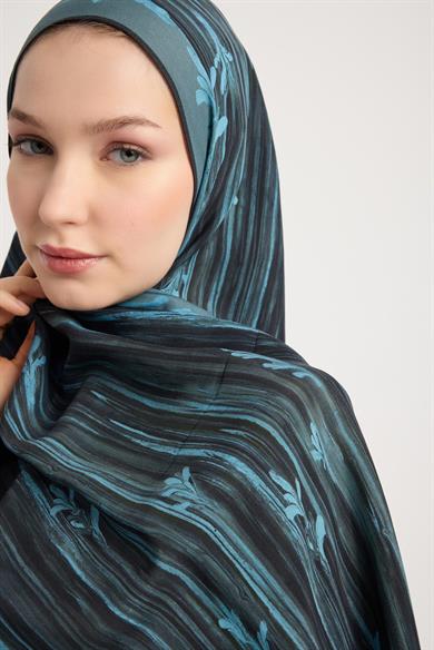 SUZEN FLOŞ VİSKON ŞAL 70*190 CM - ANTRASİT