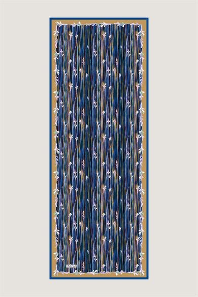 SUZEN FLOŞ VİSKON ŞAL 70*190 CM - CAMEL