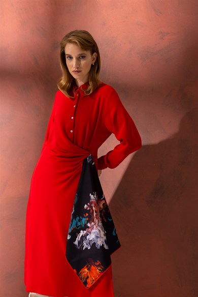 TANA İPEK EŞARP 90x90