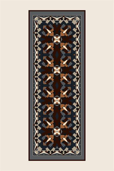 TARA YÜN İPEK KAŞMİR ŞAL 70*200 CM - ANTRASİT