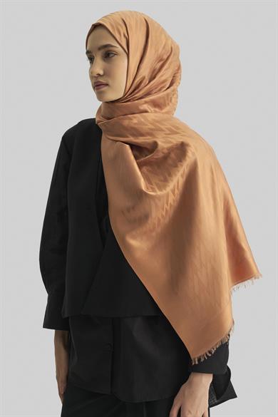 UMAY %100 İPEK JAKARLI ŞAL-TABA