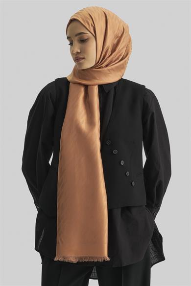 UMAY %100 İPEK JAKARLI ŞAL-TABA
