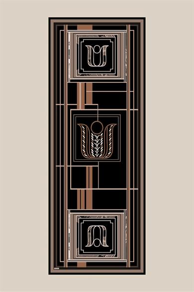 VİRA KREP İPEK ŞAL 70*190 CM - ACI KAHVE