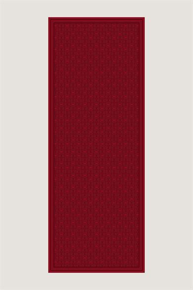 ZERRE KREP İPEK ŞAL 70*190 CM - KIRMIZI