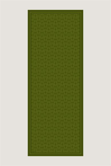 ZERRE KREP İPEK ŞAL 70*190 CM - YEŞİL