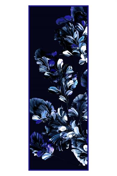 ZİA MODAL İPEK ŞAL 70*190 - LACİVERT