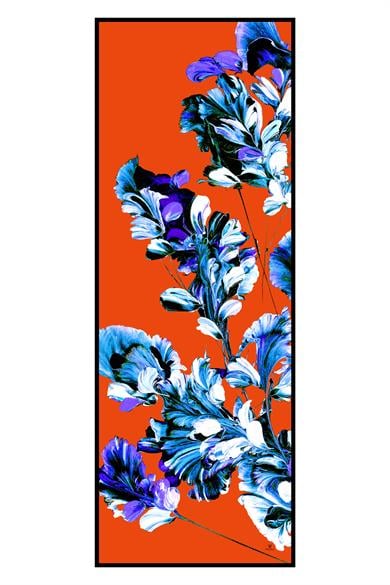 ZİA MODAL İPEK ŞAL 70*190 - TURUNCU