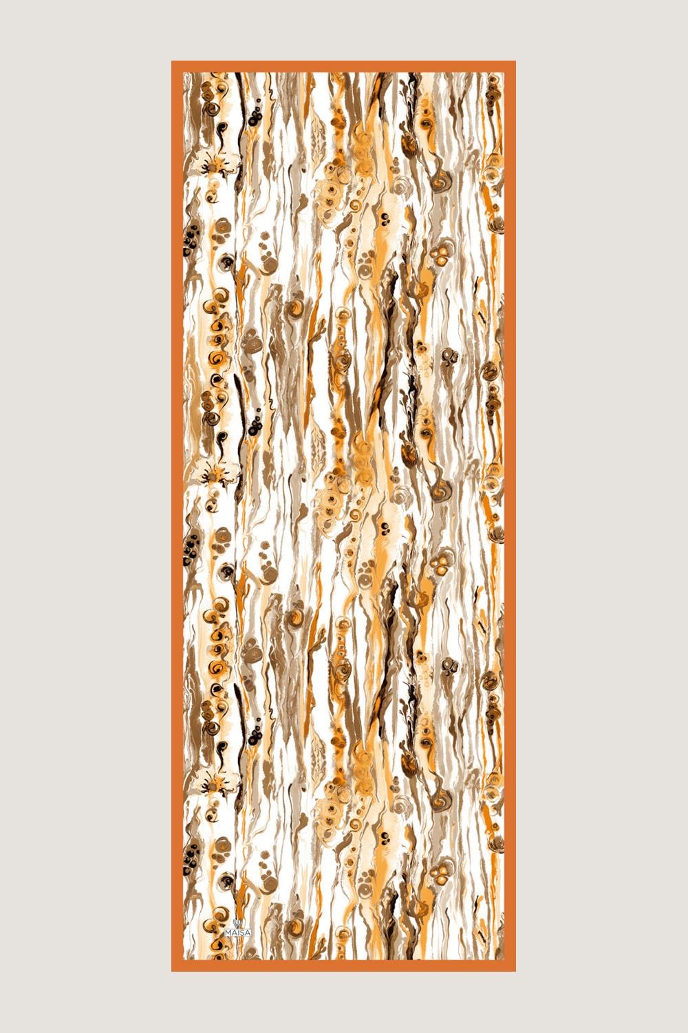 ALAZ FLOŞ VİSKON 70*190CM ŞAL - TABA 
