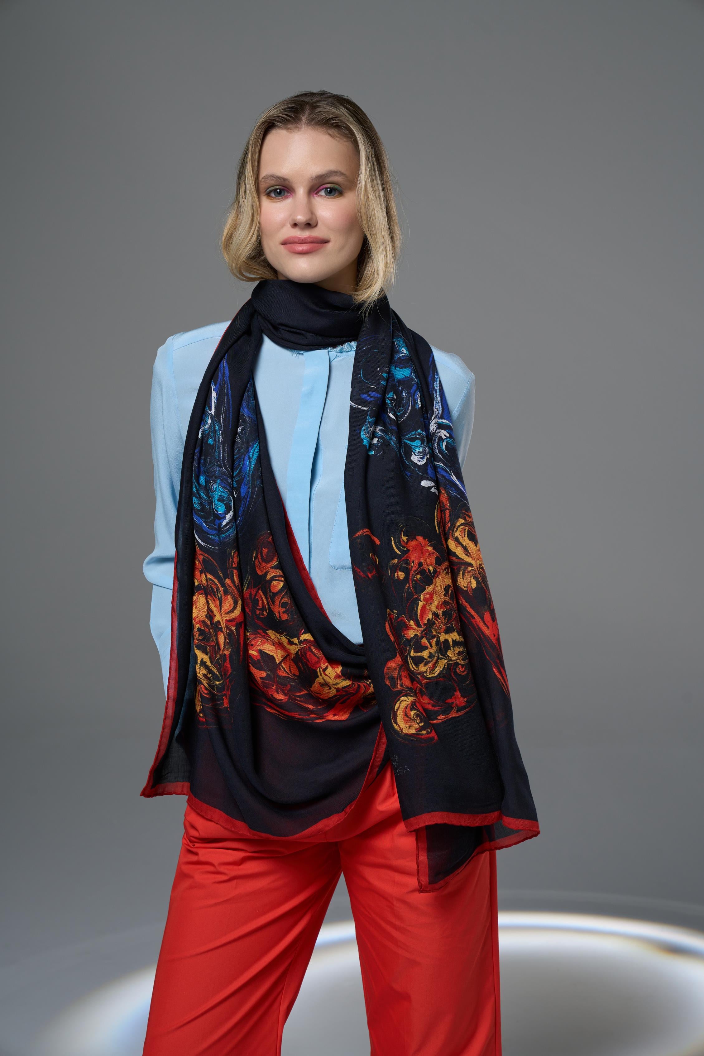 DİDE MODAL İPEK ŞAL 70*190 