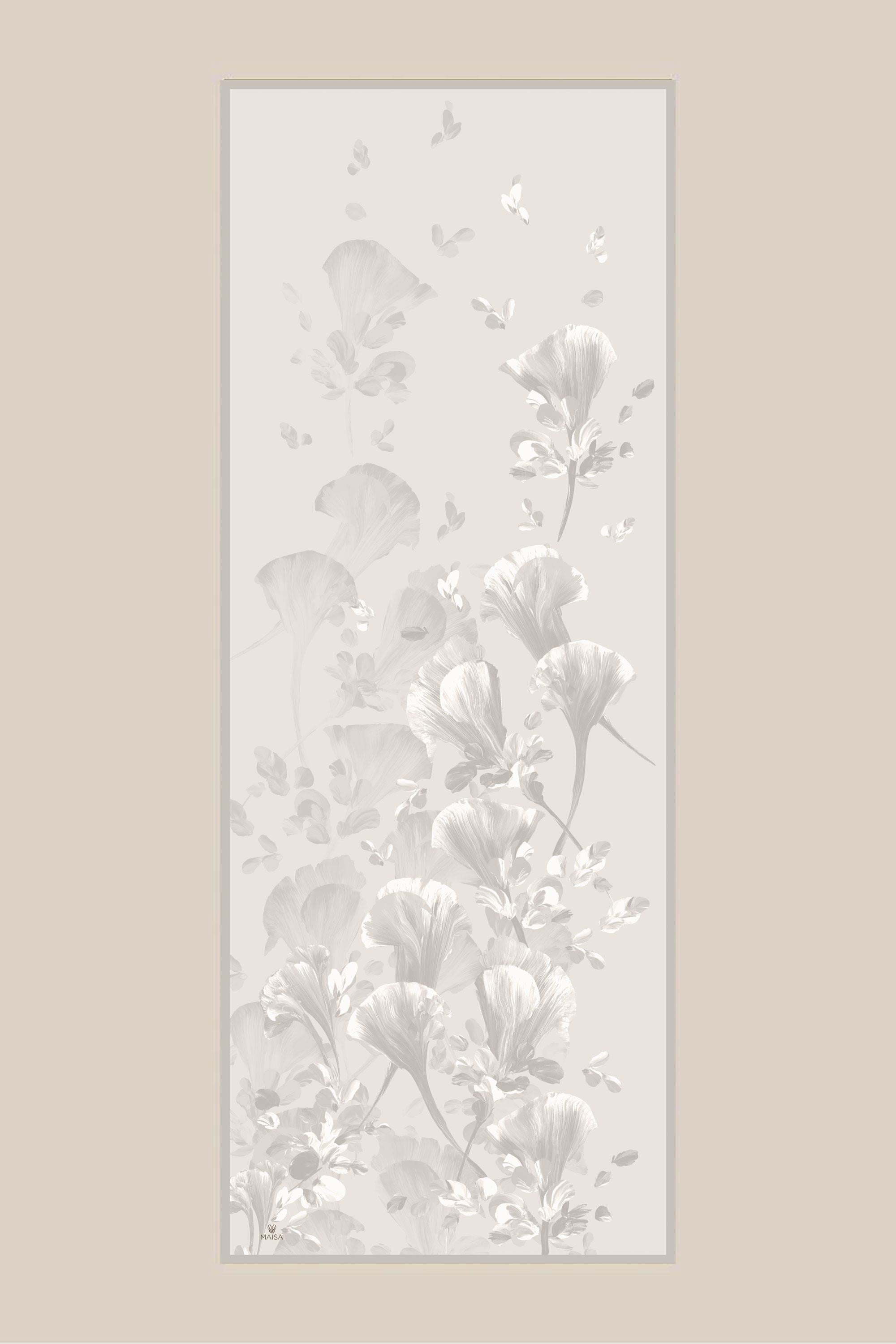 GEM KREP İPEK ŞAL 70*190 CM - KREM