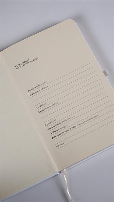 Denizlispor Siyah kapakli Bloknot 15x23 