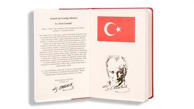 Denizlispor Ataturk defter kirmizi