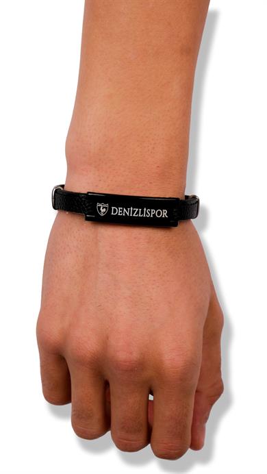 Denizlispor Bileklik siyah-beyaz