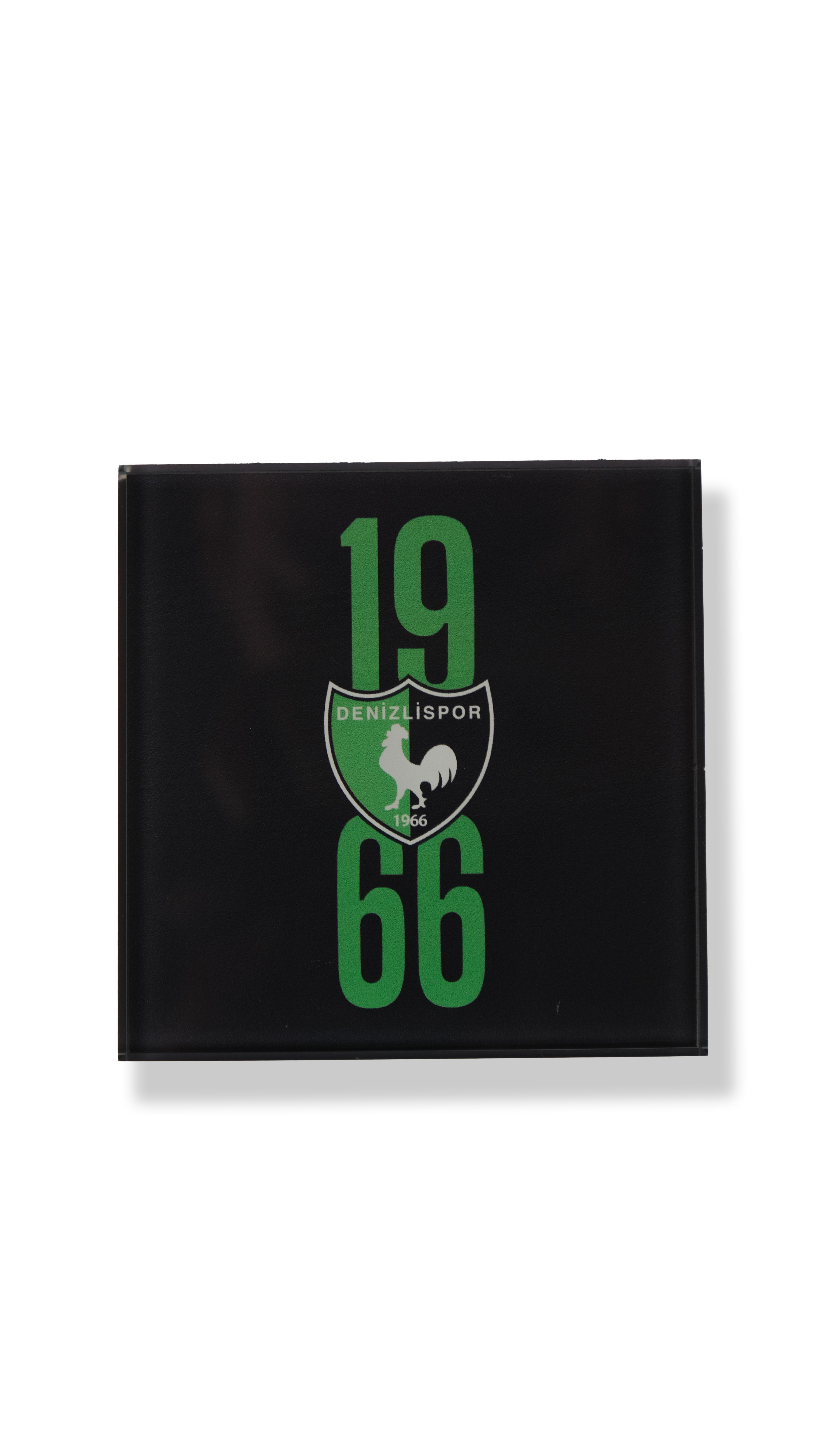Denizlispor cam bardak altlığı