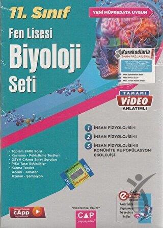 11. Sınıf Biyoloji Fen Lisesi Seti Çap Yayınları