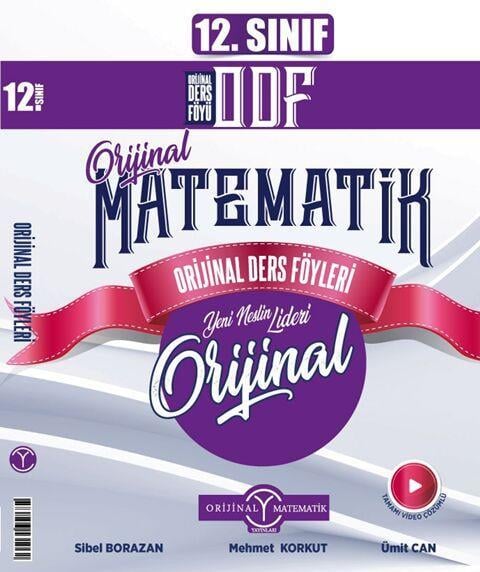 12. Sınıf Matematik ODF Orijinal Ders Föyleri