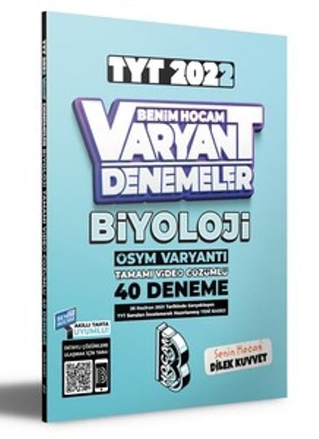 2022 TYT Biyoloji Tamamı Video Çözümlü 40 Deneme Sınavı